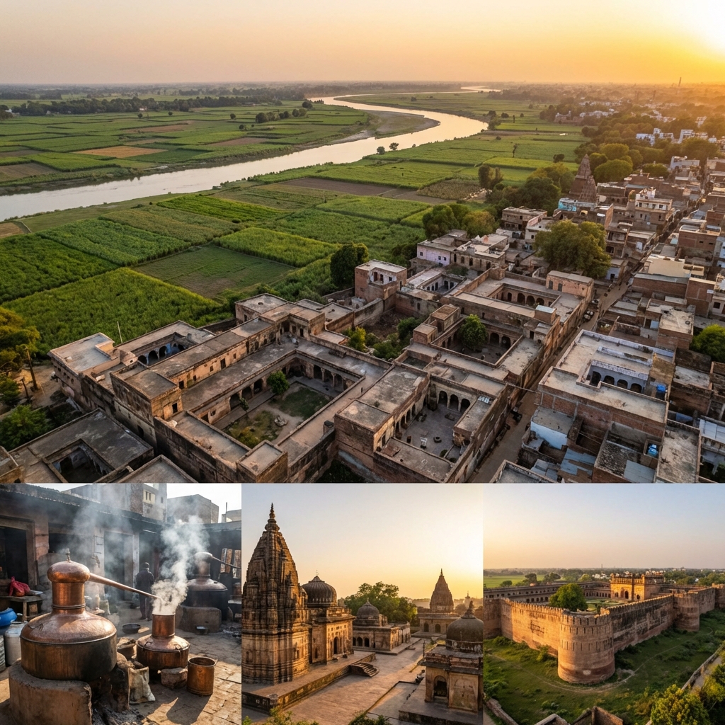 Kannauj City - Perfume Capital of India